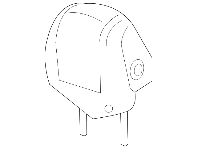 Cinnamon Front Seat Head Restraint - GM (84107595)