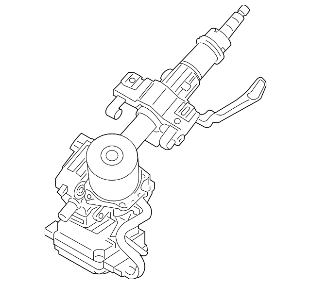 56310B8150 Steering Column 2013 2014 Hyundai Santa Fe World OEM