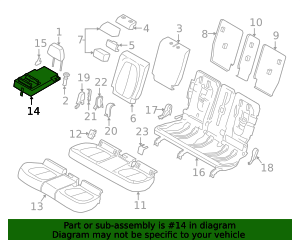 Genuine BMW 52-20-7-459-656 | Armrest | FREE Shipping on Most Orders ...