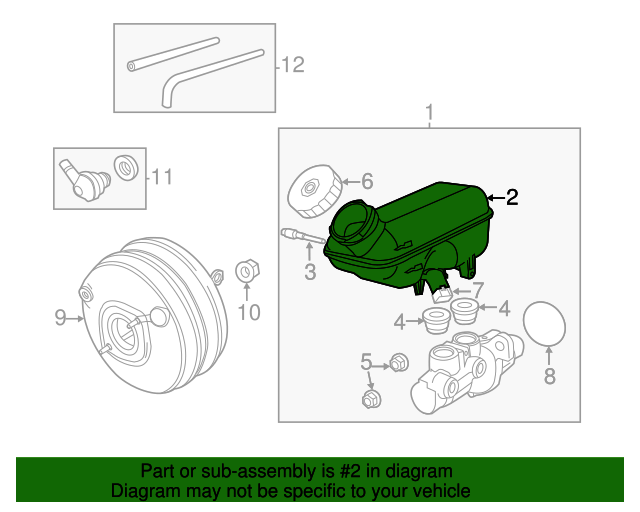 Master Cylinder Reservoir 7B0-611-301