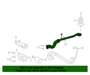thumbnail image 2 of A-Premium Engine Oil Cooler Line Hose Assembly Compatible With Chevrolet C4500 Kodiak C5500 Kodiak Gmc C4500 Topkick C5500 Topkick 2003 2009 8 1l 2 of 9