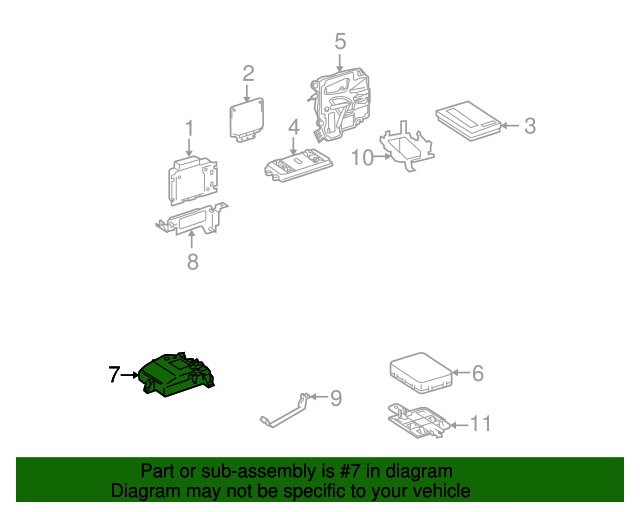 2007-2012 Mercedes-Benz Control Module 164-820-93-85 | Mercedes-Benz ...
