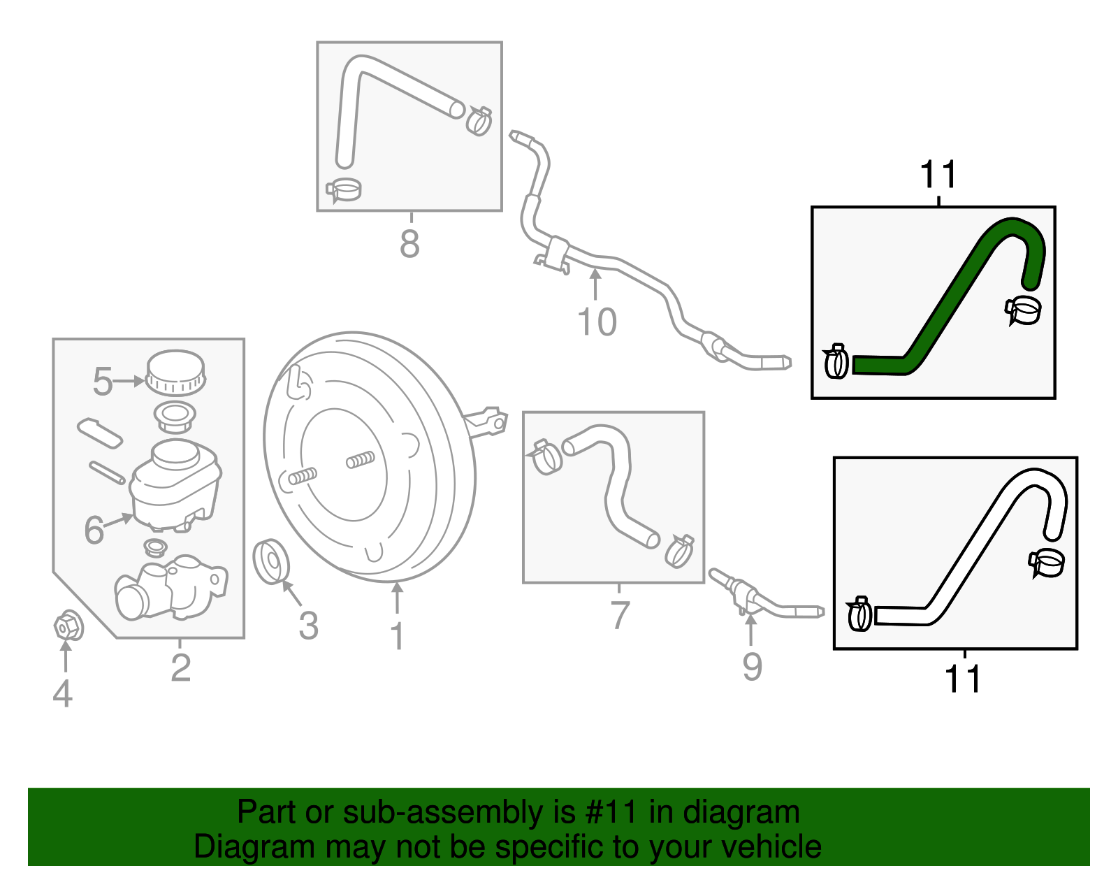 Vacuum Hose - Scion (SU003-04752)