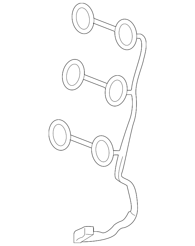 Front Driver Side Seat Back Massage Bladder - GM (84453608)