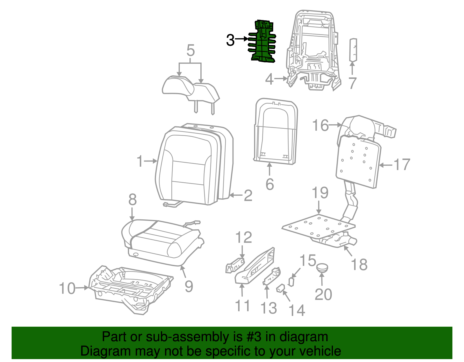 Adjuster - Ford (XW4Z-5465500-BA)