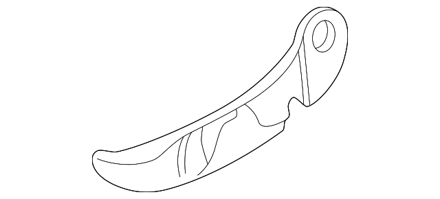 Panel, F/Seat Cushion Side Fin                *Left Oak - GM (90595250)