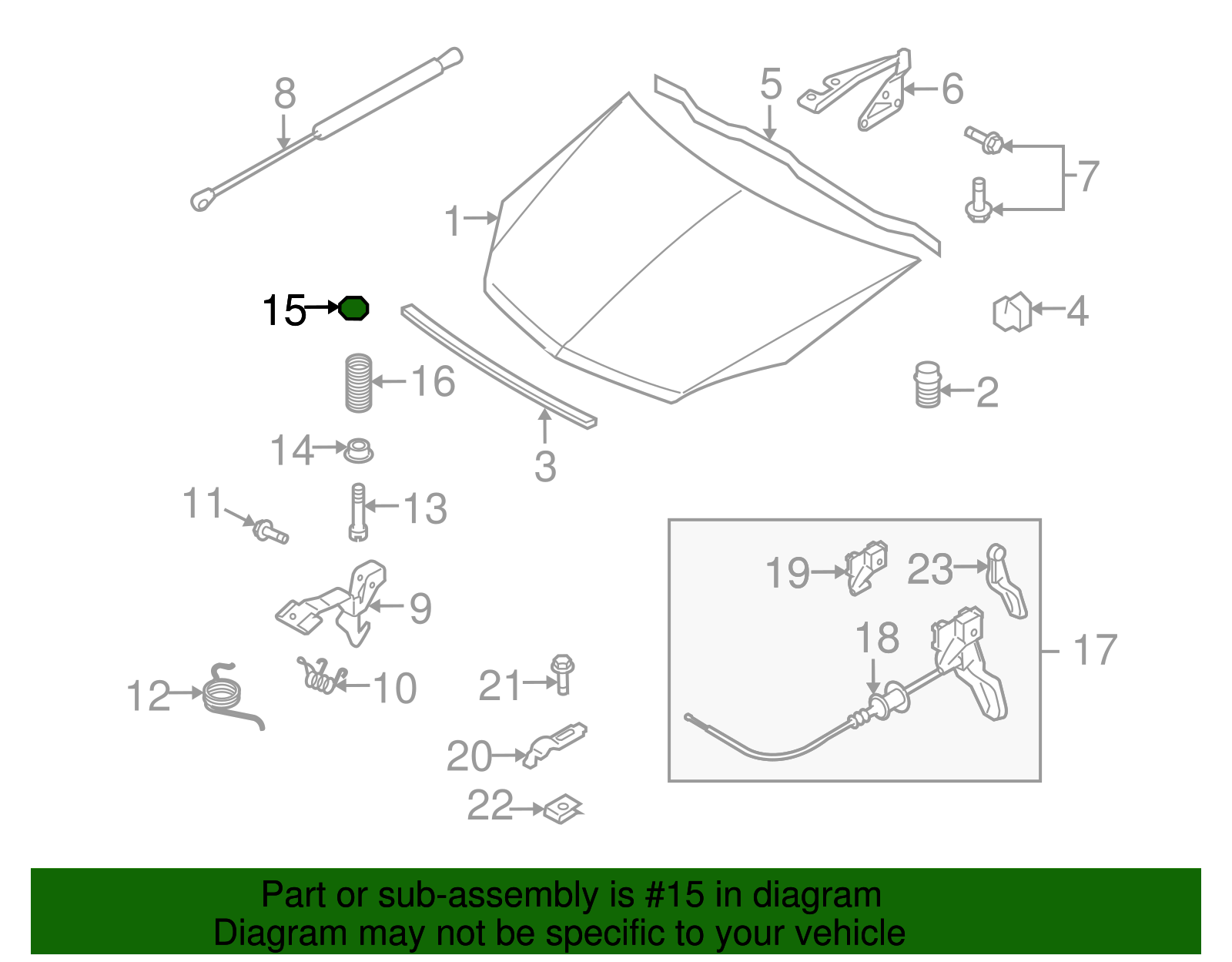 Multi-Purpose Nut - GM (90494842)