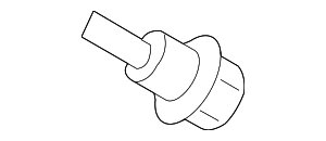 Genuine Ford Driver Side Door Lock Cylinder With 2 Keys - 2010 & Up Select Ford, OEM 8E5Z-5421991-B, 7012354