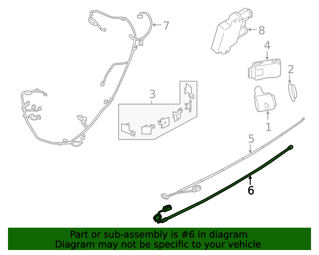 Genuine BMW 61358088969 Motion Sensor FREE Shipping on Most