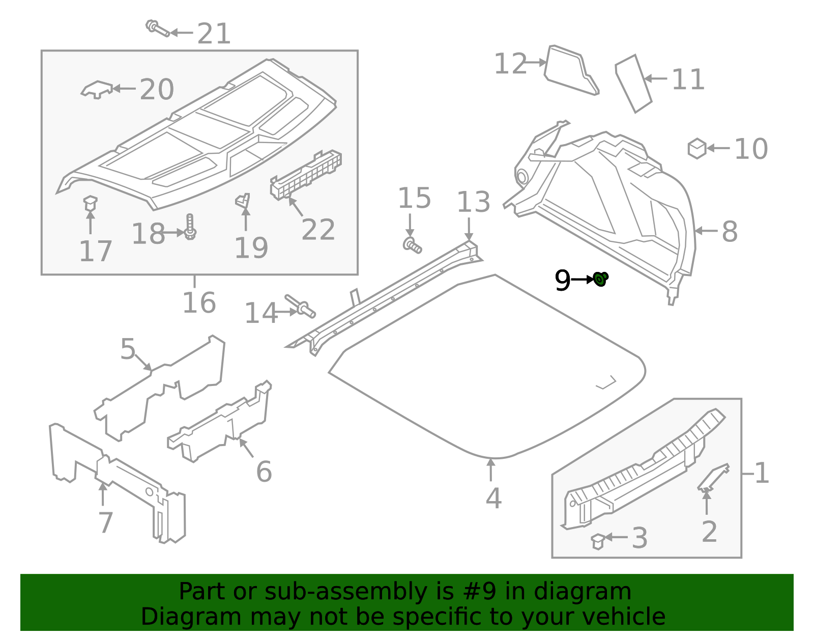 Side Trim Panel Retainer - Volkswagen (N-905-841-02)