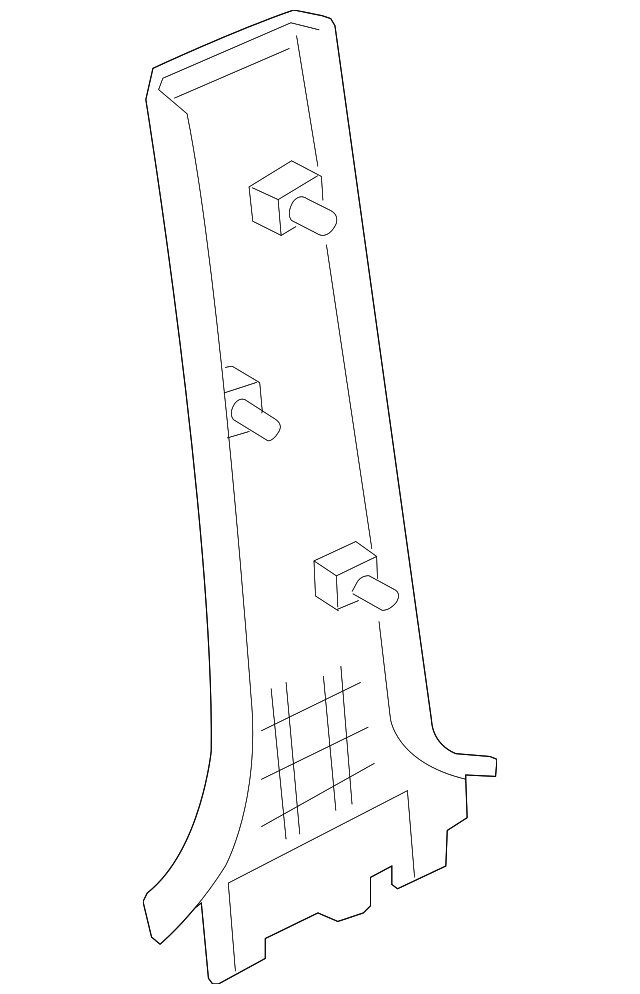 Center Pillar Trim - Ford (YL8Z-7824357-AAC)