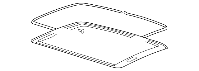 Sunroof Glass - GM (88952270)