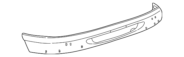 Bumper Cover - Ford (YL2Z-17757-DAA)