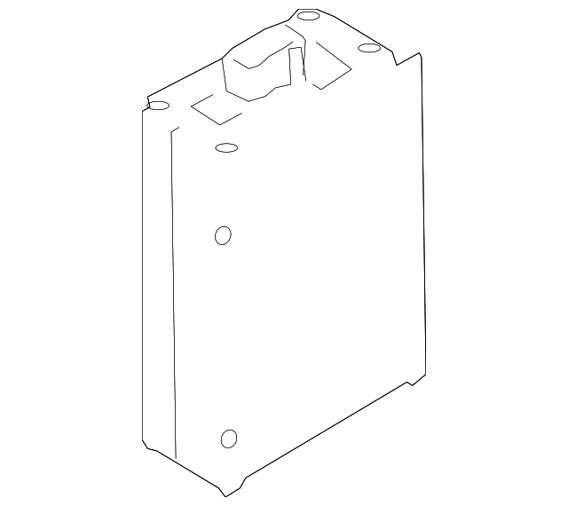 4E0910223K Amplifier 20052006 Audi A8 Quattro Audi OEM Parts