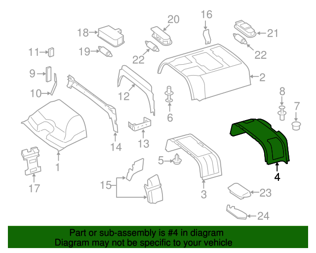 9066900550647K87 Headliner 20102018 MercedesBenz MercedesBenz