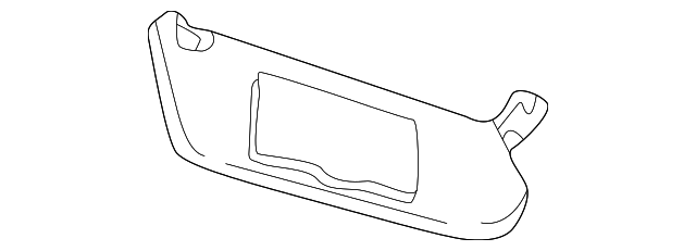 Sunshade Assembly, *Opel Gray - GM (90440498)