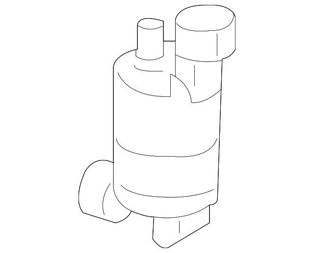 Windshield Washer Pump - GM (25792626)