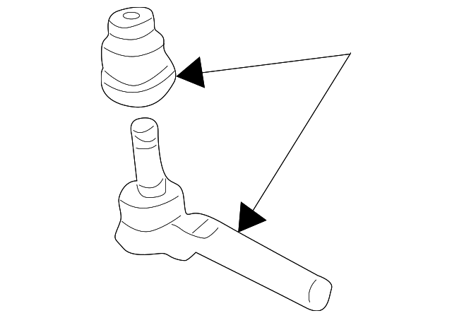 Outer Tie Rod - GM (19418692)