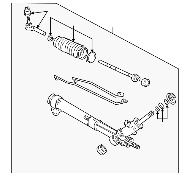 Steering Gear - GM (19330459)