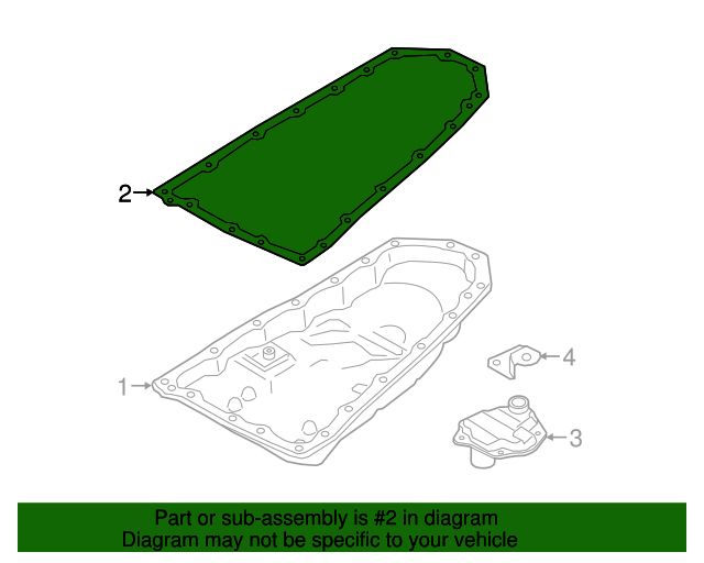 20152018 Chevrolet City Express Automatic Transmission Fluid Pan