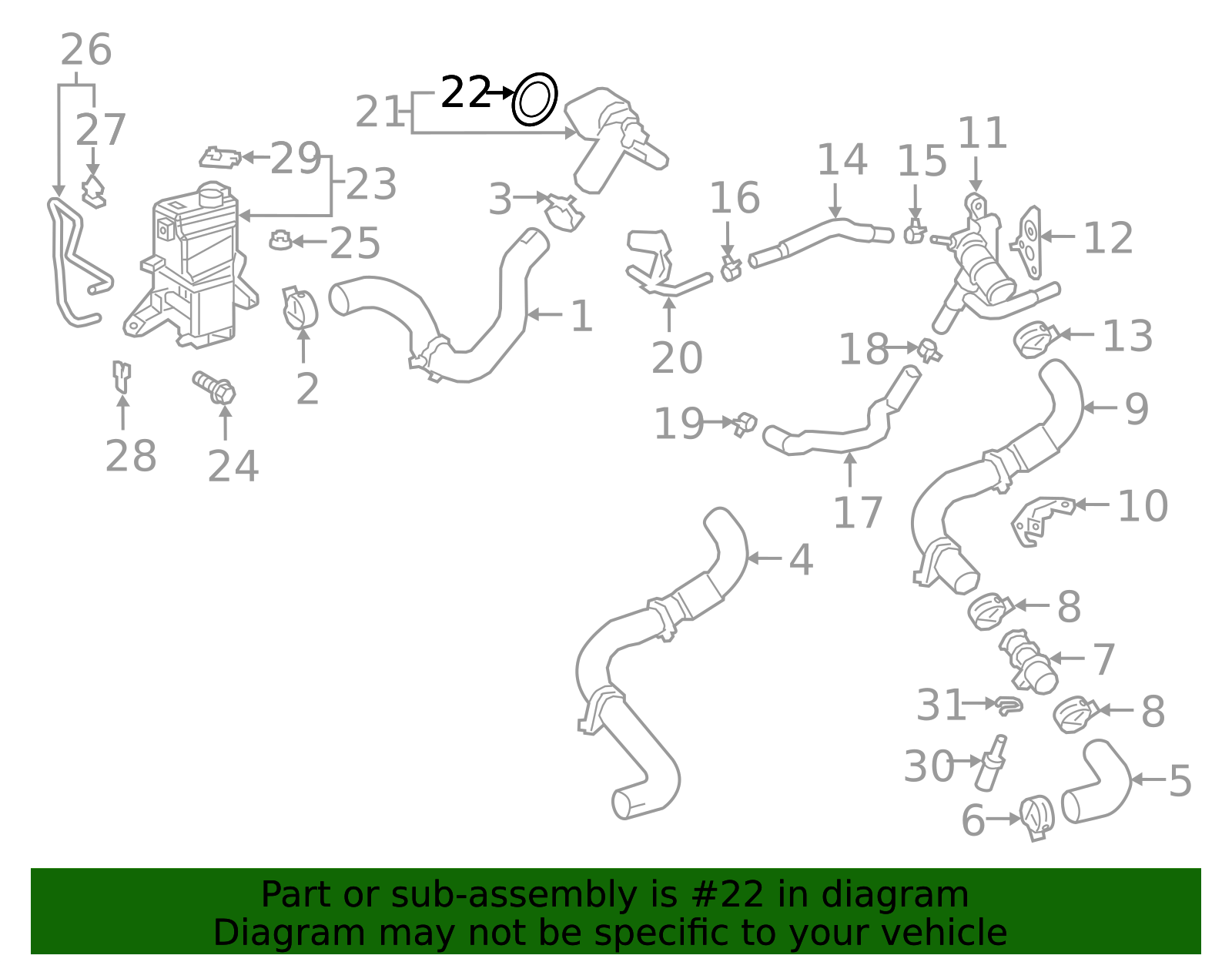 Thermostat Gasket - Scion (16326-47020)