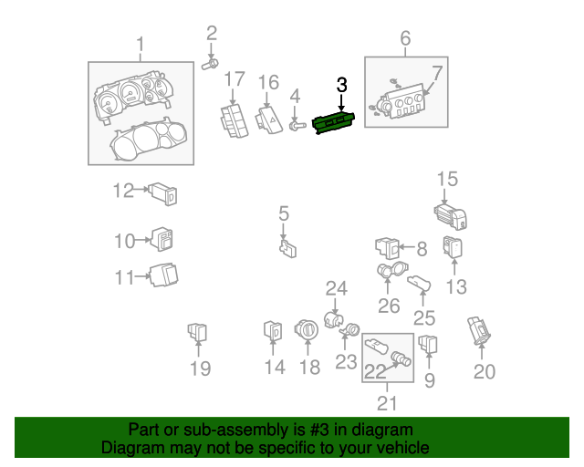 20092018 Toyota Sequoia Driver Info Center Module 832900C120 Sparks