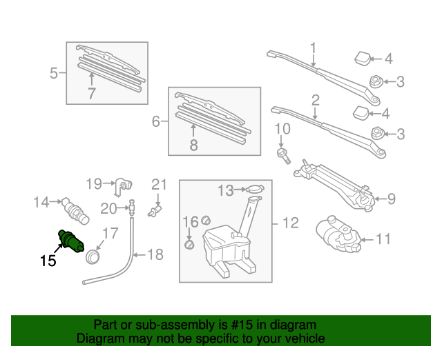 19972019 Toyota Fluid Level Sensor 85397AA040 Boch Toyota South