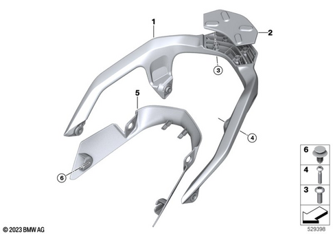 Luggage System for 2024 BMW-Motorrad R 1300 GS | OEM BMW Motorcycle Parts