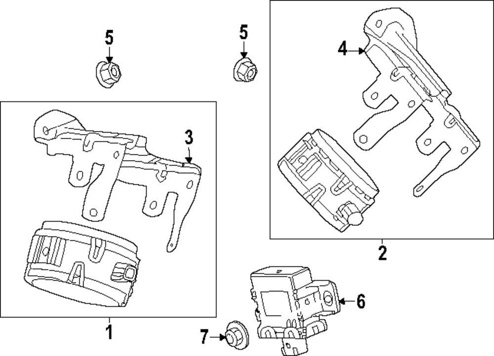 F Bracket - GM (87836100)