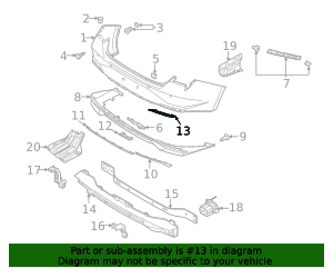 2021-2022 Hyundai Elantra Reflector 92405-AB000 | OEM Parts Online