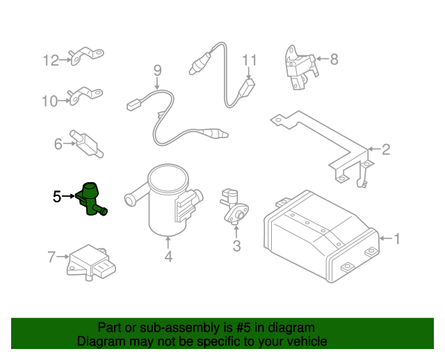 19982021 Nissan HVAC Heater Control Valve 149399E000 Nissan Parts Plus