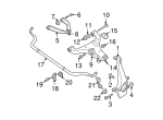 Suspension Control Arm Bolt - Nissan (080B4-4801A)