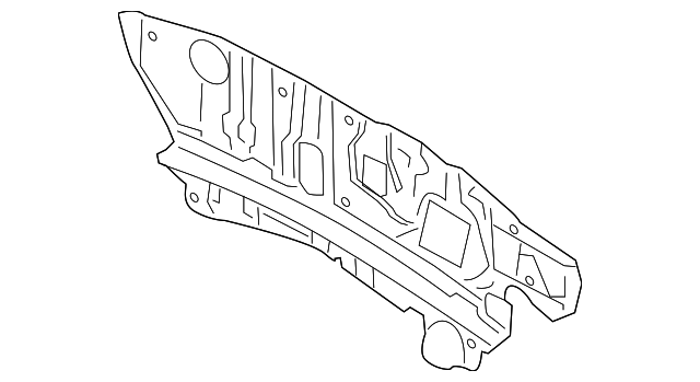 Genuine Hyundai 84124-2S000 Dash Panel Insulator