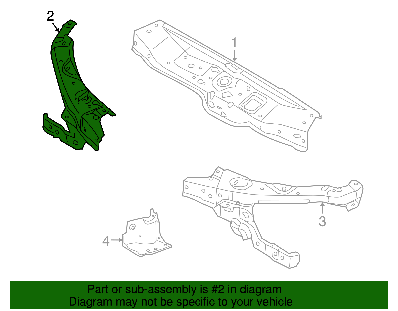 Panel, Hdlp Mt - GM (93189086)