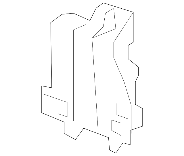 Digital Radio Receiver Bracket - GM (15201868)
