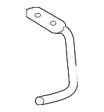 175740P130 - Exhaust: Exhaust System Hanger Bracket for Lexus: RX350, RX350L Image