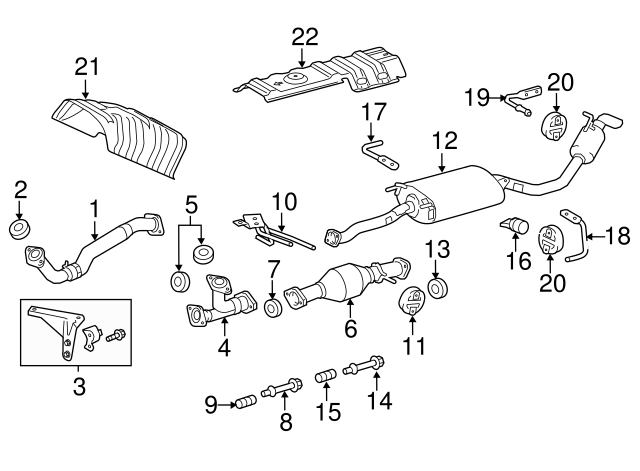 10 21 Lexus Heat Shield 0e0 Ssl Parts
