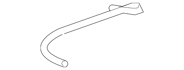 Hose, Chrg Air Clear Cool Ovfl - Cadillac (89025033)