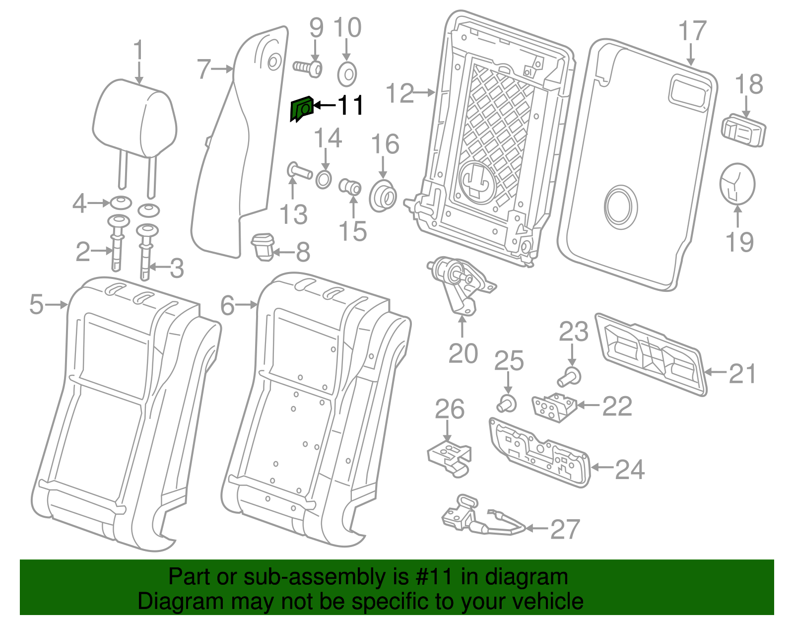 Multi-Purpose Nut - Buick (94515288)