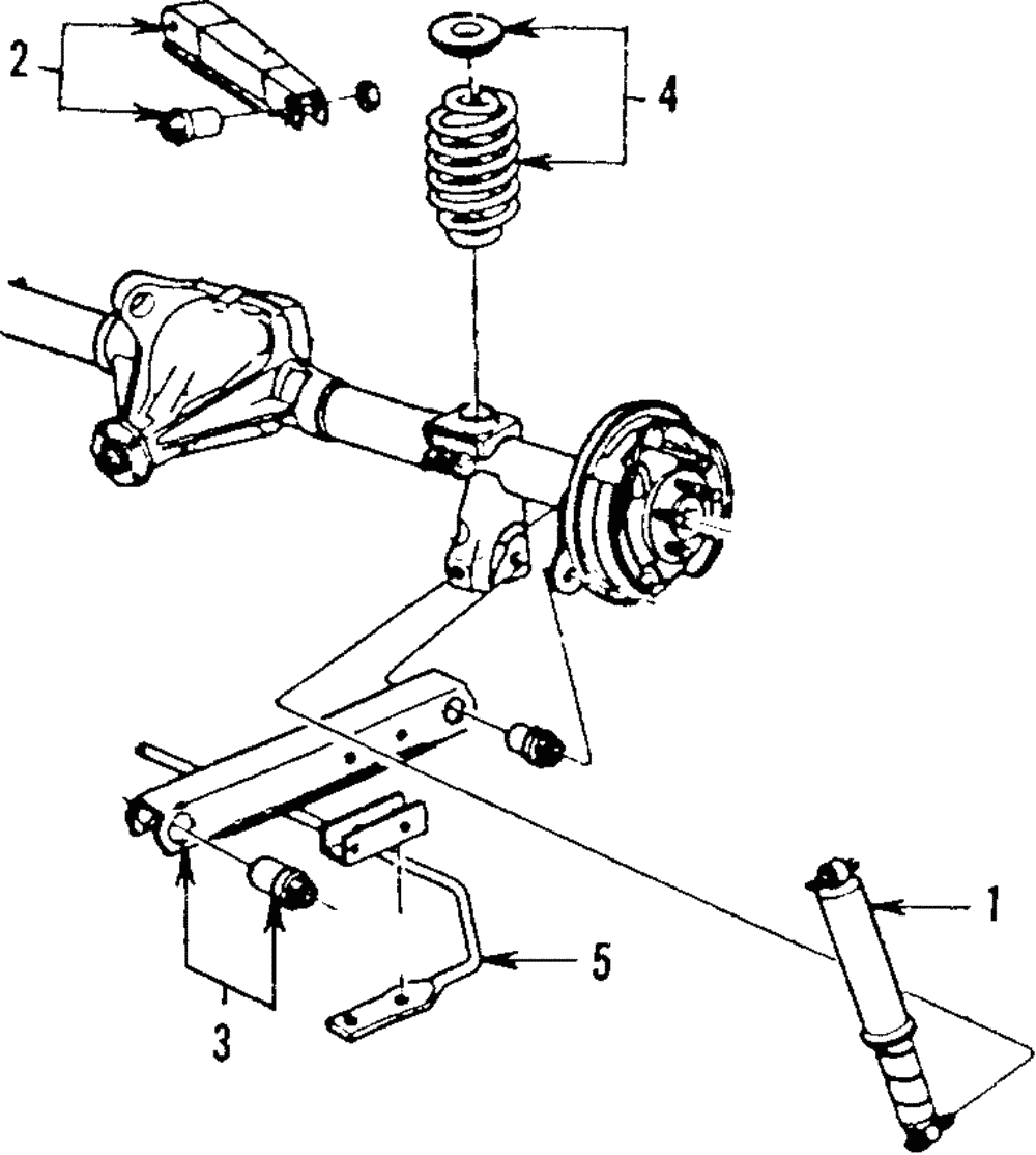 Premium Gas Charged Rear Shock Absorber - GM (88945188)