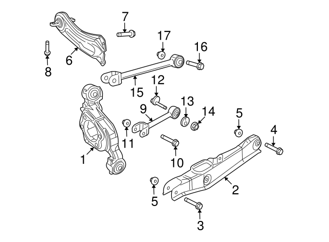 Genuine Chrysler 4766562AA Suspension Knuckle