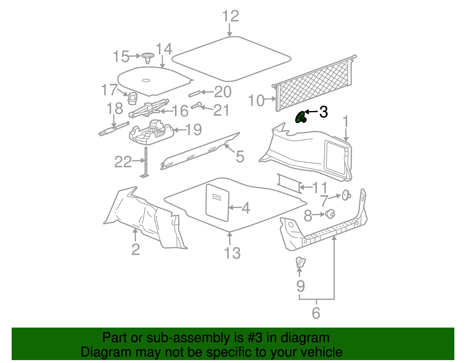 Multi-Purpose Clip - GM (11610086)