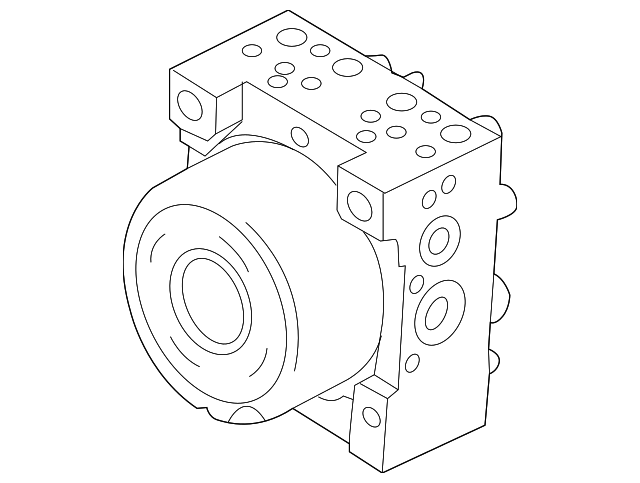 ABS Control Unit - Ford (GJ7Z-2C215-A)