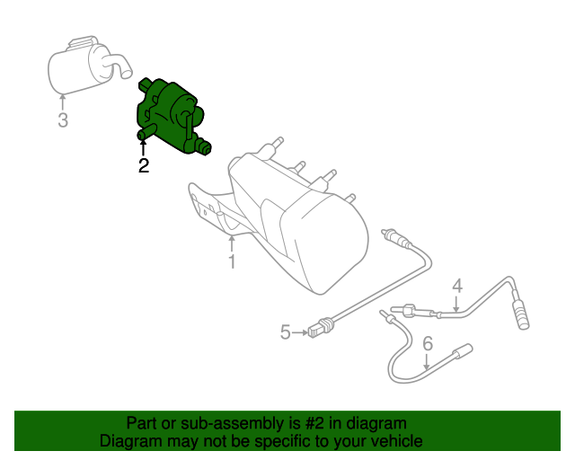 Genuine BMW 16136756440 Evaporative Emissions System Leak