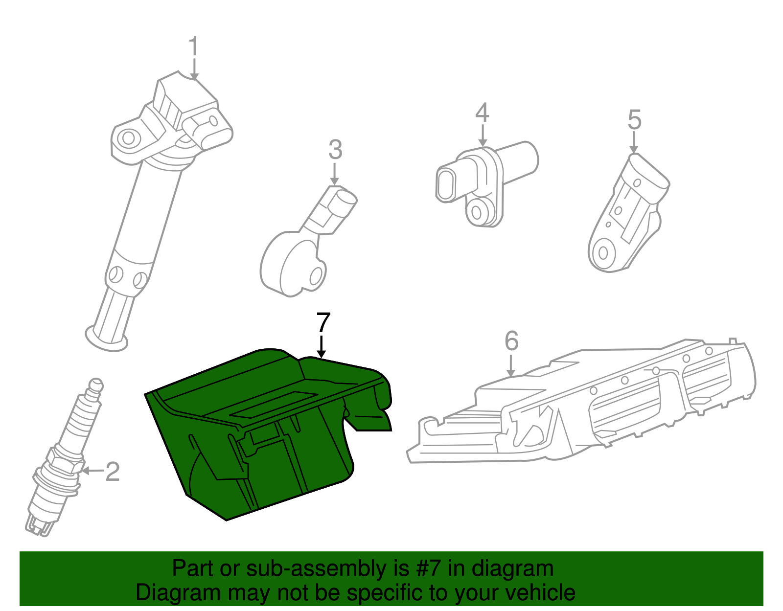 Engine Control Module Bracket - GM (92198876)