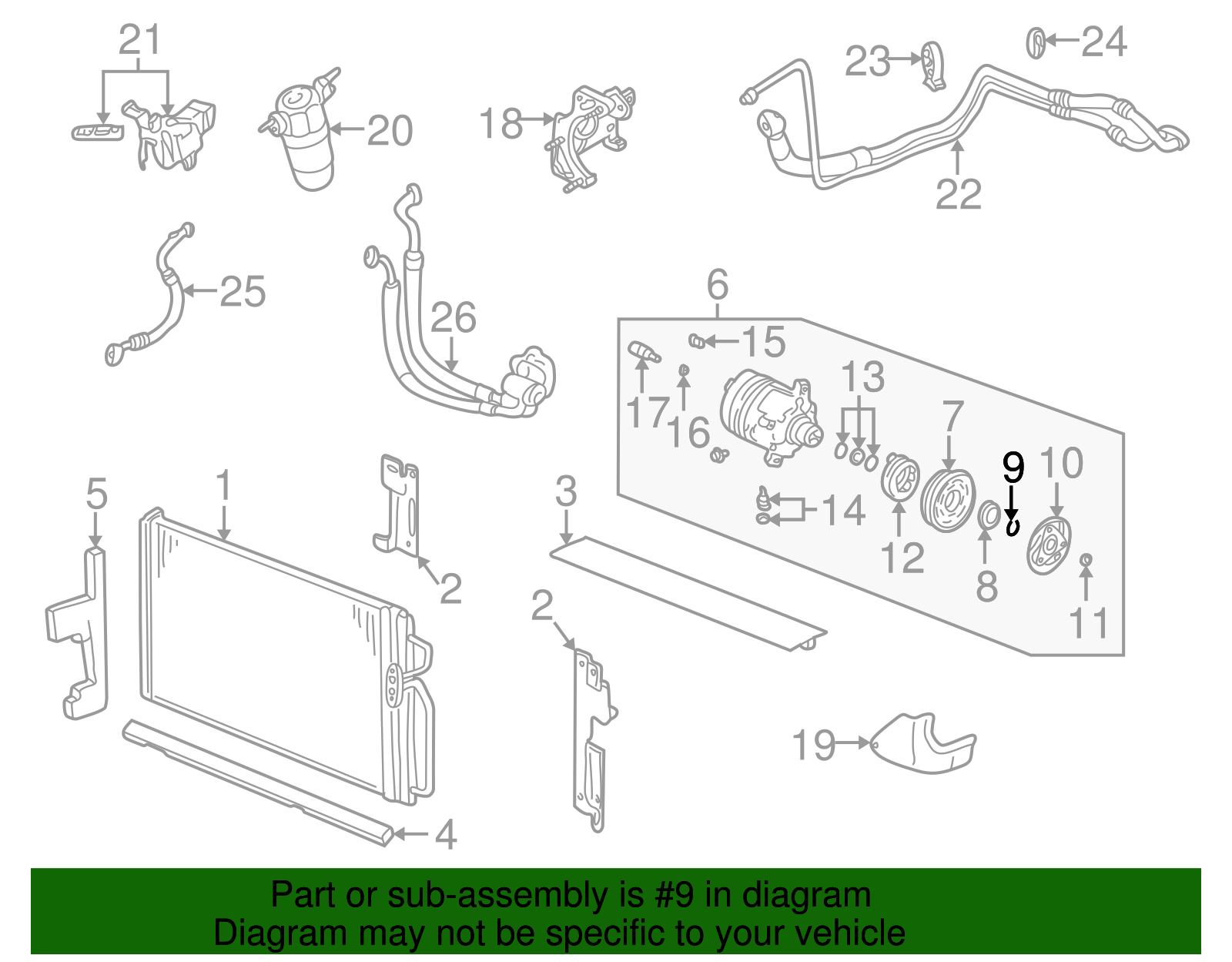 Multi-Purpose Spring Clip - GM (6557617)