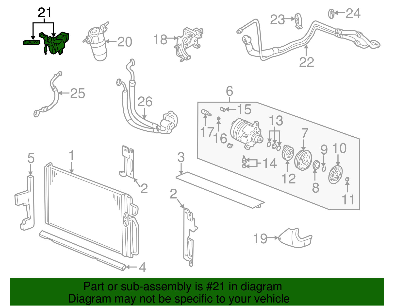 Retainer - Buick (25731326)