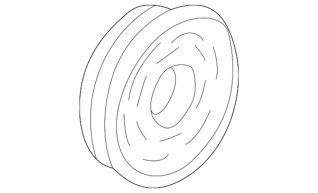 Air Conditioning Compressor Clutch Pulley - GM (6580044)