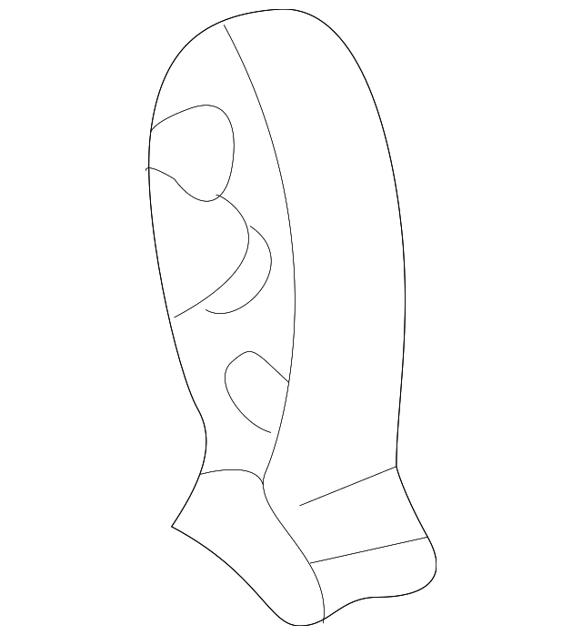 Air Conditioning Evaporator and Accumulator Hose Clip - GM (25662050)