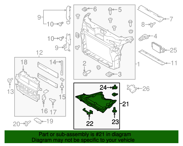 20122019 Ford Explorer Lower Shield FB5Z7810494B Lincoln Parts Outlet